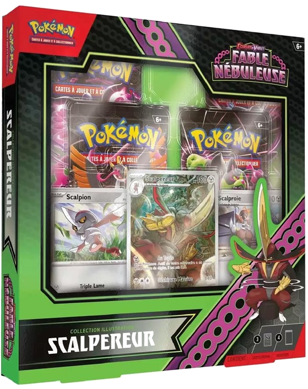 Pokémon - Coffret Collection Illustration Spéciale Fable Nebuleuse - Scalpereur