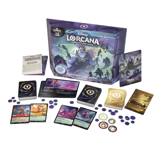 Disney Lorcana - Coffret Quête des Illumineurs : Menace des Profondeurs