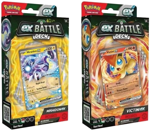 Pokémon - Deck de Combat - Miraidon-EX ou Victini-EX