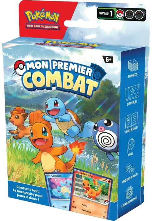 Pokémon - Deck - Mon Premier Combat Salamèche & Carapuce