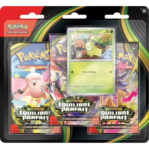 Pokémon - Pack de 3 Boosters - ME03 Équilibre Parfait