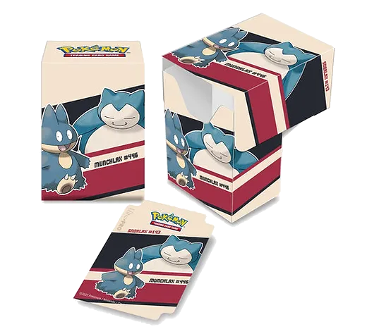Ultra Pro - Deck Box Pokémon - Ronflex & Goinfrex